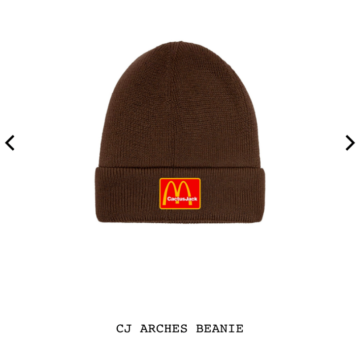 TRAVIS SCOTT CACTUS JACK x MCDONALDS CJ 